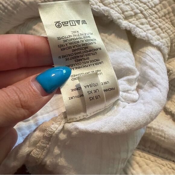 Free People We The Free Anguilla Washed Pullover Top Oversized Size XS - Picture 8 of 8